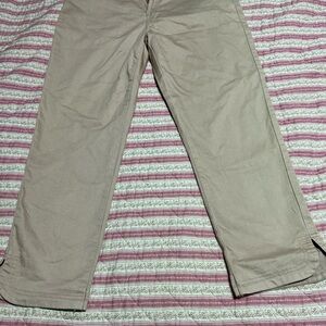 Woman’s 16/34 Carreli off white jeans - decorative pockets- inseam 26”